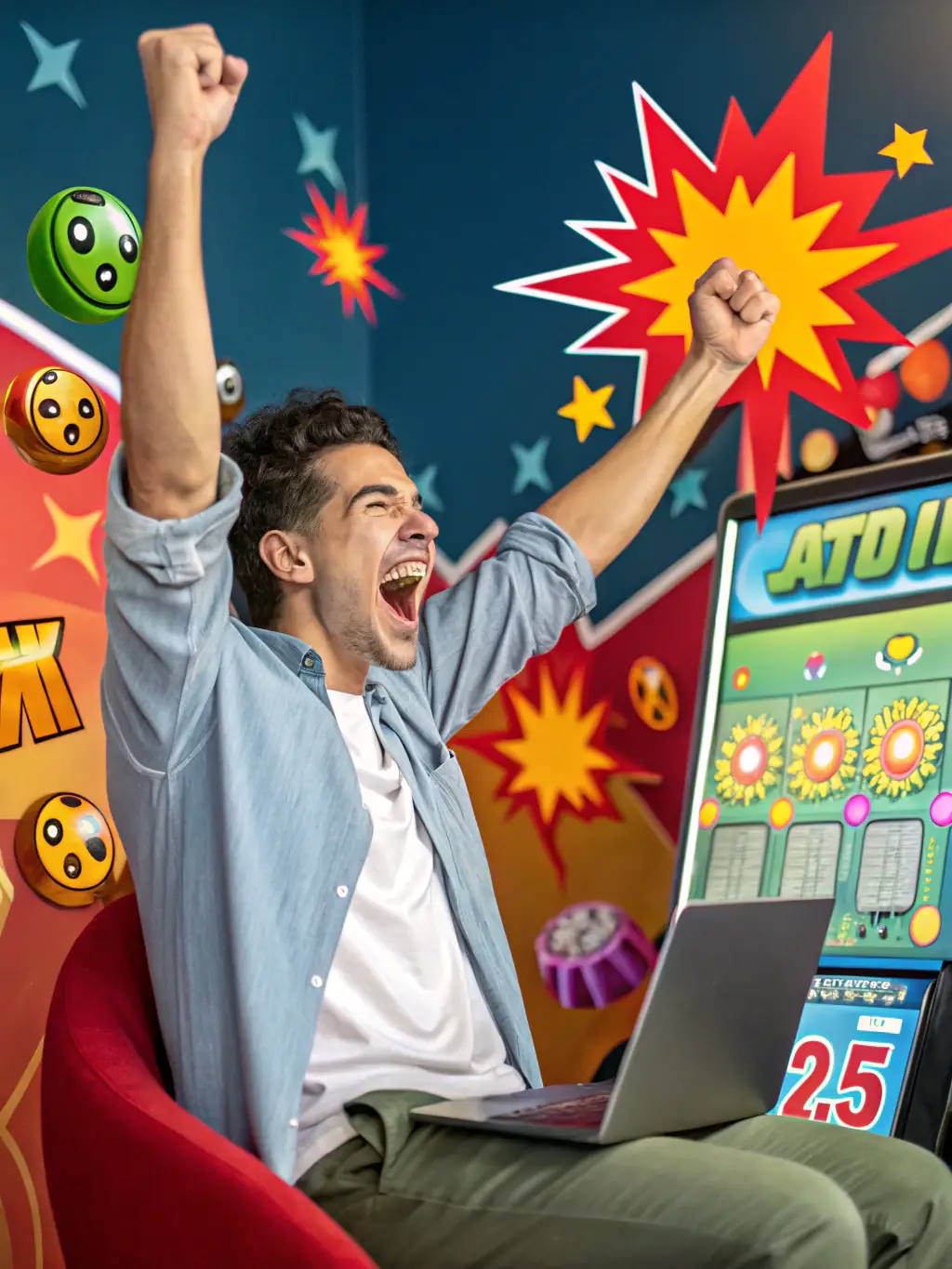 A game interface displaying points, badges, and leaderboards, illustrating the gamification of learning.